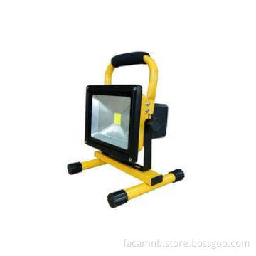 Outdoor 50W LED Rechargeable Floodlight 60Hz IP65 Waterproo